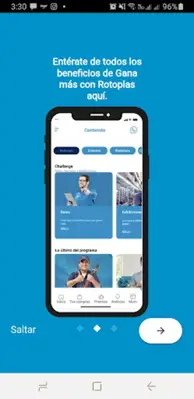Gana más con Rotoplas android App screenshot 2
